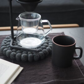 テーブルにかわいさをプラスするトリベット