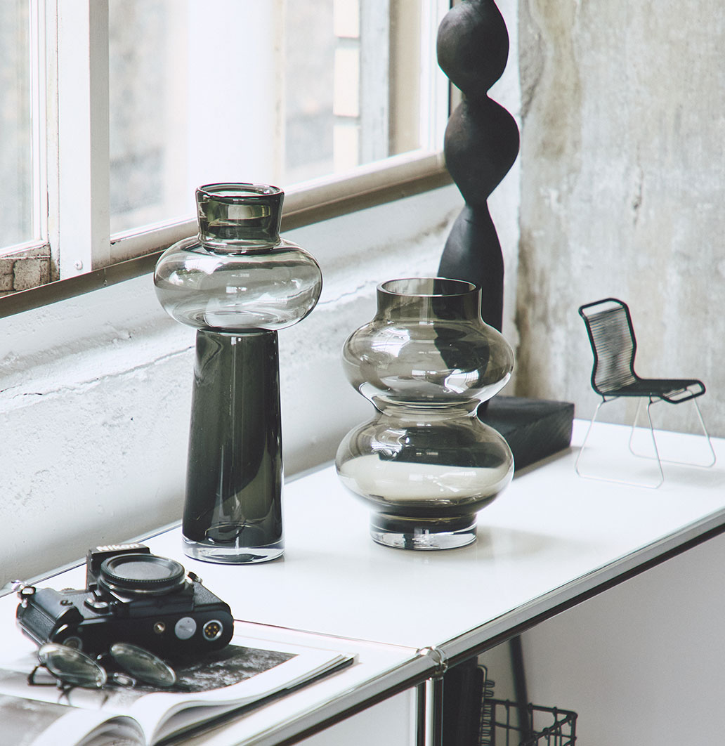 インテリアオブジェになる新作フラワーベース